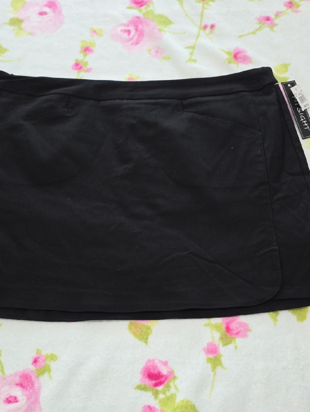Black NWT Skort with Side Pocket Detail